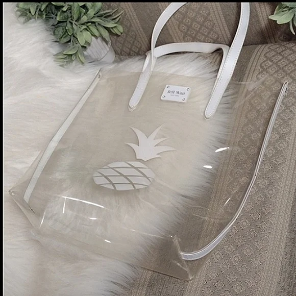 Jeff Wan 🍍Clear Pineapple Bazar Tote - Picture 11 of 16